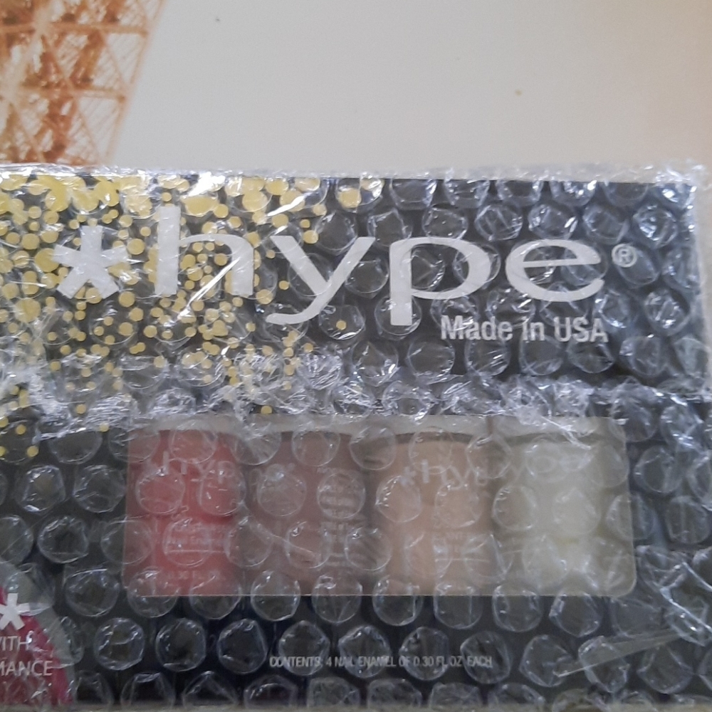 Hype Plant Based Nail Polish Gift Set - Non Toxic